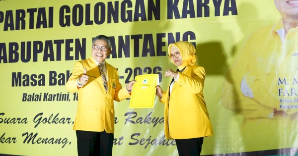 Golkar Bantaeng Diminta Solid Antar Istri NA Duduk di Senayan