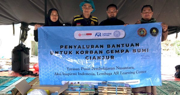 Salurkan Paket Pendidikan Santri Pondok Quran An – Nahl Cianjur, AR Learning Center dan YPPN Komitmen Sosial