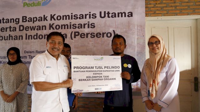 Tingkatkan Kapasitas UMK, Pelindo Bantu 4 Kelompok Tani di Luwu Utara