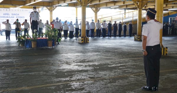 Ada Posko Antisipasi Lonjakan Penumpang di Pelabuhan Makassar