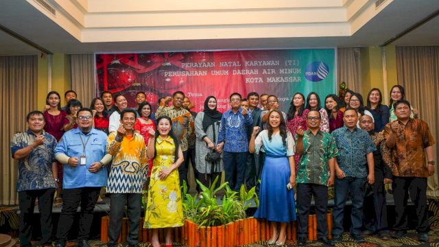 Natal Umat Kristiani PDAM Makassar Tahun Ini Begitu Bermakna