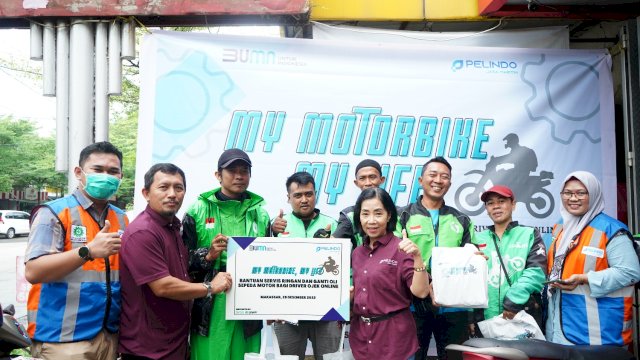 SPJM Gelar Service dan Ganti Oli Motor Gratis untuk 100 Ojol
