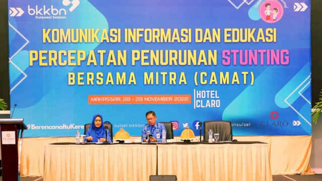 Perkuat Penanganan Stunting, BKKBN Sulsel Kumpulkan 155 Camat Se Sulsel