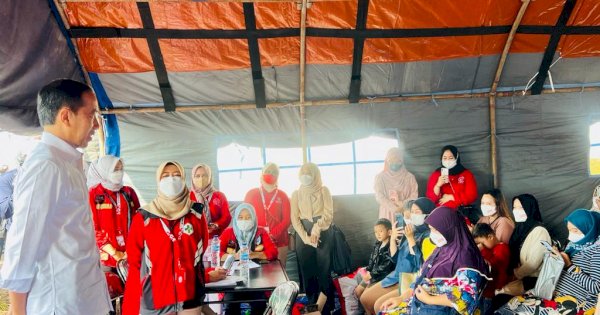 Presiden Jokowi Kunjungi Cianjur, Pastikan Rekonstruksi Bangunan Dimulai