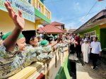 Presiden Tinjau Dampak Gempa di Ponpes Darul Falah Cianjur