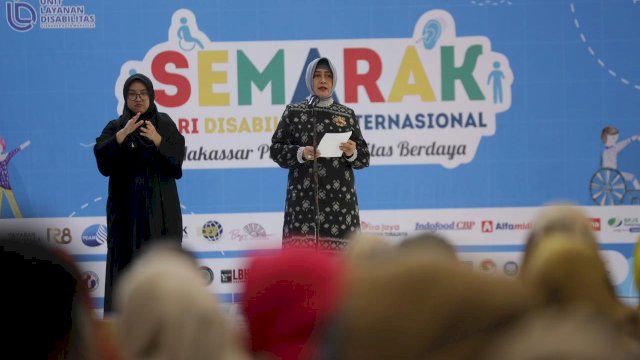 Ketua TP PKK Makassar, Indira Jusuf Ismail. 