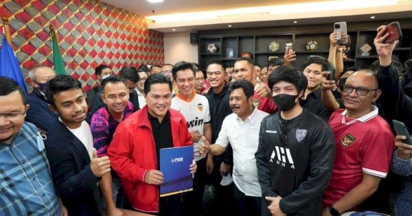 Calonkan Diri jadi Ketua PSSI, 2Indos: Erick Thohir Semacam Mengkanalisasi Basis