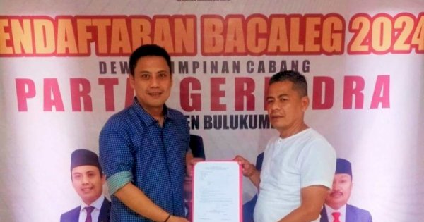 Bakal Nyaleg di Bulukumpa-Rilau Ale, Pengusaha Ini Daftar di Partai Gerindra Bulukumba