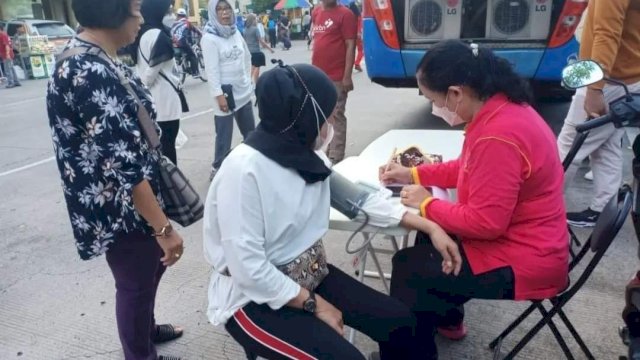 Genjot Capaian Peserta KB, BKKBN Sulsel ‘Jemput Bola’ di Car Free Day