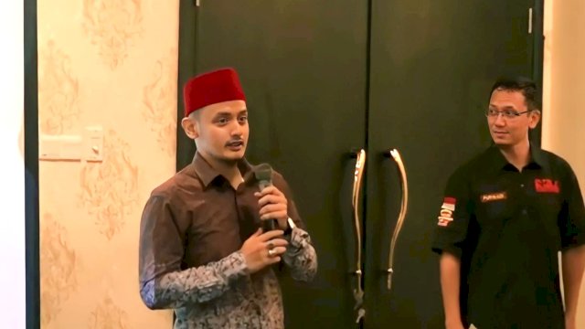 Advokat dan Direktur Politik Perundang-undangan 2Indos Khalid Akbar. 