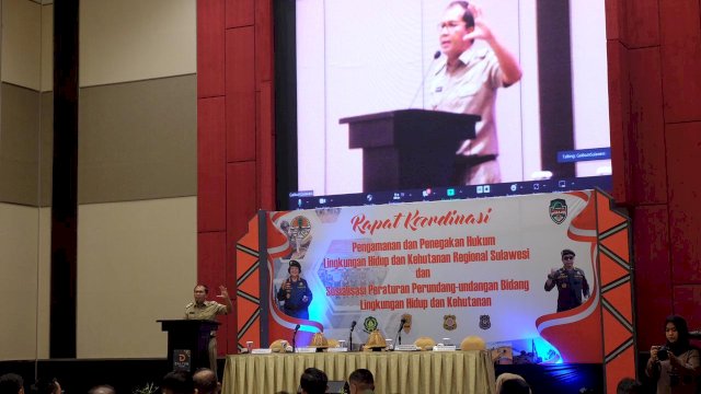 Danny Hadiri Rakor Gakkum Lingkungan Hidup dan Kehutanan, Beri Komitmen Penuh