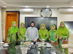 Indira Jusuf Terima Pengurus Muslimat NU Makassar