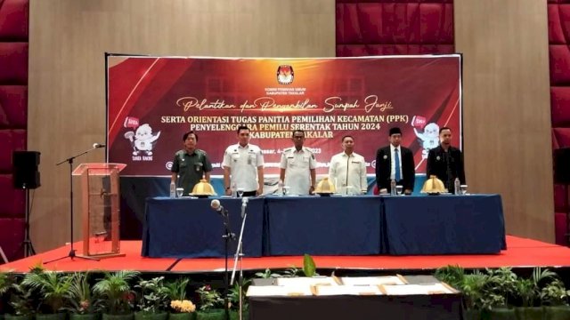 Ketua KPU Takalar: Sukses Pemilu Dipundak Anggota PPK
