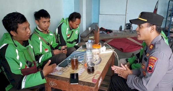 Jumat Curhat, Kapolsek Muntilan Serap Keluhan Awak Ojol