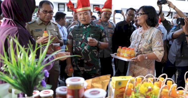 Dihadapan Kasad Dudung, Wali Kota Makassar Ungkap Peran TNI Sukseskan Longwis