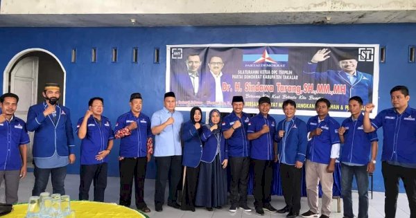 Bung ST Pimpin Demokrat Takalar jadi Magnet