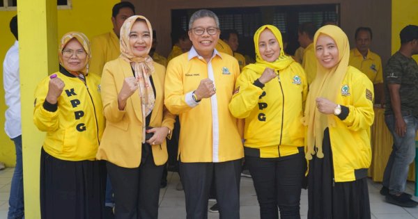 Lokarkarya MPO Golkar Barru, Taufan Pawe Sebut MPO Pasukan Angkatan Udara