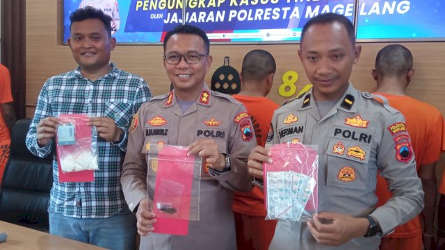 Gara-gara Narkoba, Residivis Suami Istri di Magelang Diamankan Polisi
