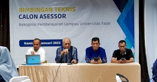 Unifa Bimtek Asesor RPL, Rektor Muliyadi Hamid: Optimalkan Akuntabilitas