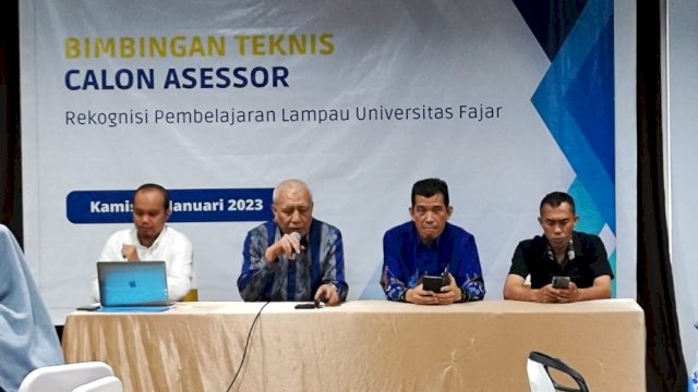 Unifa Bimtek Asesor RPL, Rektor Muliyadi Hamid: Optimalkan Akuntabilitas