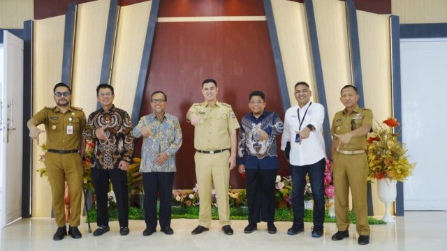 Perkuat Sinergitas, Direksi Baru Semen Tonasa Silaturrahmi dengan Bupati Pangkep