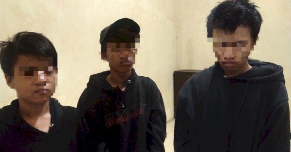 Diduga Hendak Gasak Kotak Amal Masjid Syech Yusuf Gowa, 3 Remaja Digelandang ke Polres