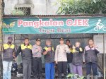 Curhat dengan Ojek Pangkalan Tugu Besi, Kapolsek Muntilan Ingatkan Tertib Berlalulintas