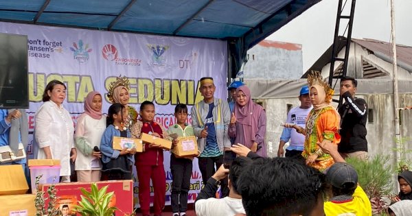 Hadiri Peringatan Kusta di Jongaya, Rudianto Lallo: Kita Harus Terima Mereka, Tanpa Membeda-bedakan