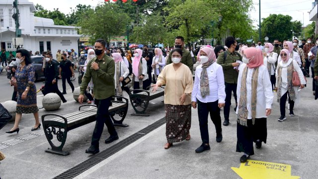 Ibu Negara dan Ibu Wury Dukung Produk UMKM Yogyakarta