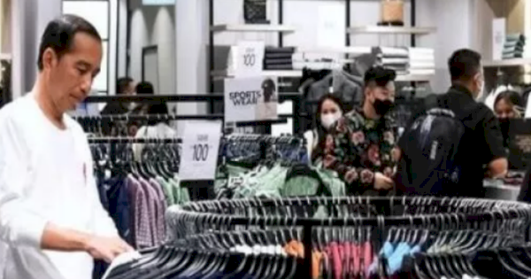 Presiden Jokowi Kunjungi Mall, Netizen: Kapan Kerjanya?