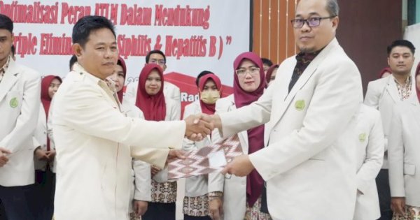 Pelantikan DPC Patelki Bulukumba, Kadis Kesehatan Apresiasi Perjuangan Tenaga Laboran  Bulukumba