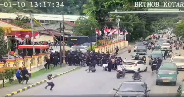 Polda Papua Akui Mako Brimob Diserang Pasca Lukas Enembe Diamankan KPK