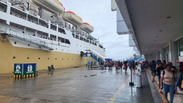 Kondisi pelabuhan Makassar. Dok. Pelindo.