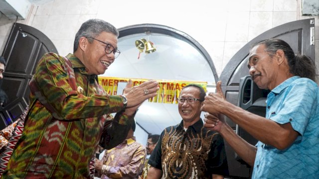 TP menghadiri Perayaan Hari Natal Persekutuan Gereja-Gereja Pantekosta Indonesia (PGPI) Kota Parepare, di Gereja Pentakosta Bukit Zaitun, Jalan Andi Mallarangeng, Kota Parepare, Jumat, 6 Januari 2023.