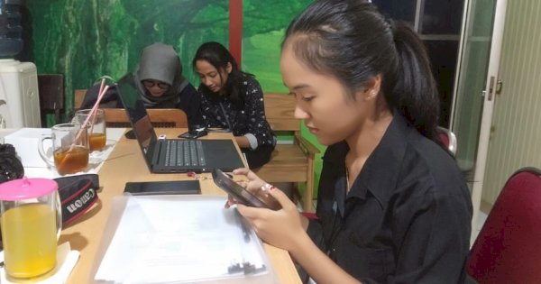 Mahasiswa Untidar Praktekkan Ilmu Komunikasinya di Polres Magelang Kota