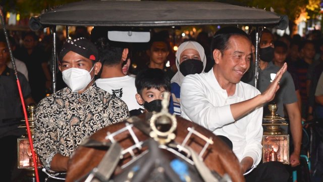 Perasaan Kusir Andong Bawa Presiden Jokowi dan Keluarga Keliling Malioboro