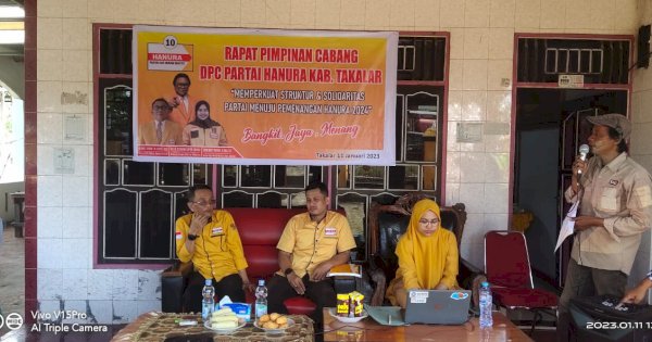 DPC Partai Hanura Takalar Tancap Gas Hadapi Pemilu 2024