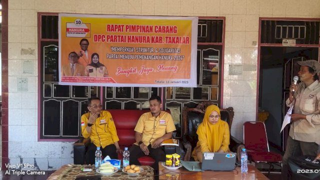 DPC Partai Hanura Takalar Tancap Gas Hadapi Pemilu 2024