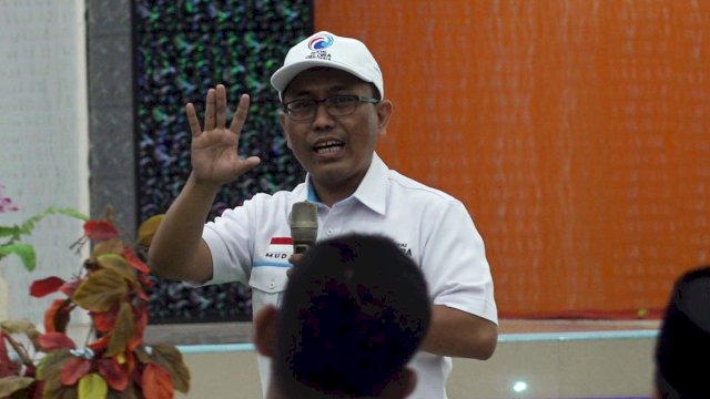 Mudzakkir Ali Djamil, Sekretaris Gelora Sulsel. 