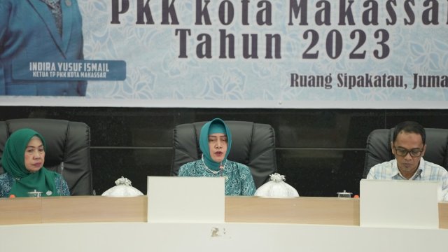 Buka Raker, Indira Tekankan Pengurus dan Kader PKK Gerak Cepat Laksanakan Proker