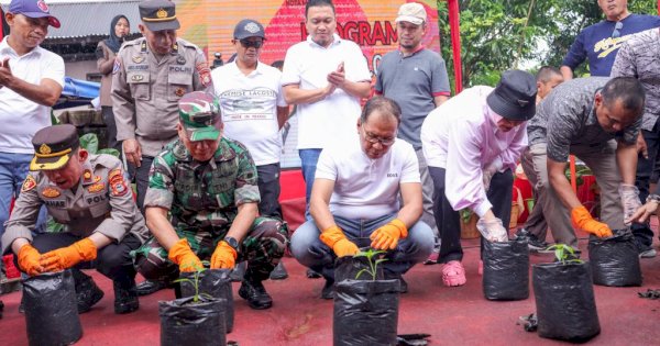 Danny Canangkan Program Satu Juta Polybag Gerakan Terus Menanam Serentak 1.096 Lorong Wisata