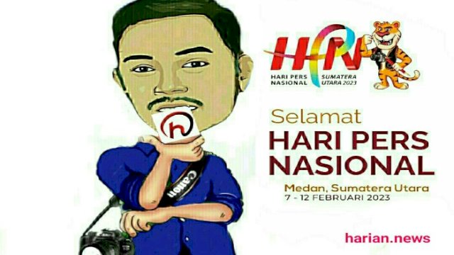 Karikatur Hari Pers Nasional 2023 (harian.news/Dodi Budiana)