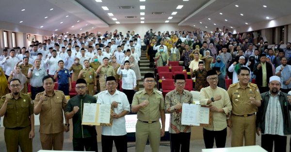 Pemkot Makasssar MoU dengan 4 Pondok Pesantren, Bina 100 Orang Generasi Milenial Penghafal Al Quran