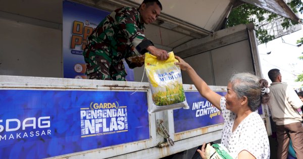 Operasi Pasar Murah Disdag Kota Makassar Dinilai Mampu Tekan Inflasi