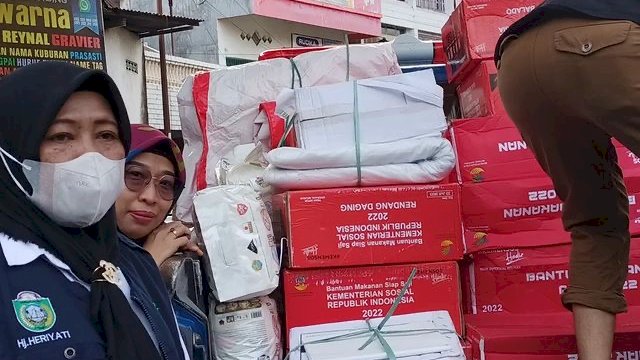 Pemkot Parepare Gerak Cepat Salurkan Bantuan ke Korban Banjir