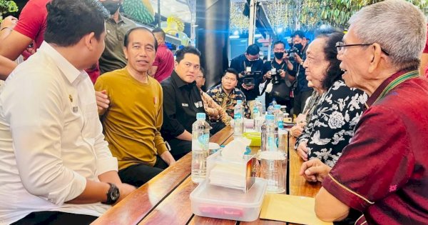 Jokowi ‘Bongkar’ Rahasia Sehat Dihadapan Pemred