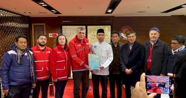 Komjen Pol Purn Syafruddin Pimpin Delegasi Salurkan Bantuan Gempa Turki-Suriah