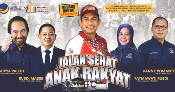 Minggu Pagi, Jalan Sehat Berhadiah Umroh dan Motor dari YARI Digelar di Citra Sudiang