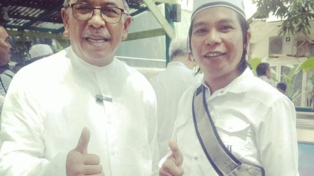 Ilham Arief Sirajuddin (IAS) dan Ketua Kantor Pengacara Law Office Roy & Parter yang berasal dari Luwu Utara, R O I, S. H. 