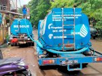 Penuhi Kebutuhan Air Bersih Posko Bencana, PDAM Terjunkan Mobil Tangki